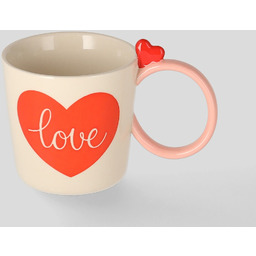 Kubek Valentini z motywem serca