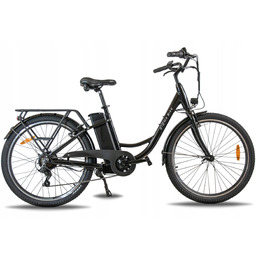 Rower Elektryczny Miejski Damski Męski 26 Lit-Jon 13Ah