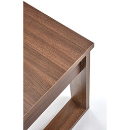 Stolik kawowy z szufladą ciemny orzech mat 60