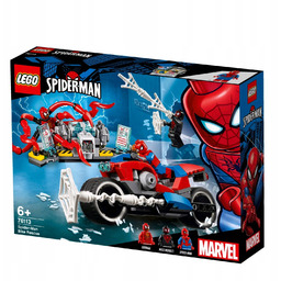 Lego 76113 Marvel Heroes Pościg motocyklowy Spider-Mana Spider-man!