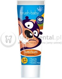 BRUSH-BABY Tutti-Frutti 50ml - pasta do zębów
