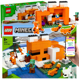 LEGO Minecraft Siedlisko Lisów (21178) PREZENT DLA DZIECKA