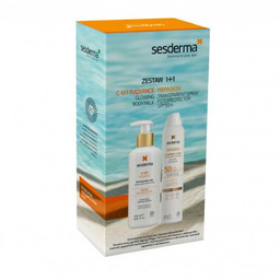 SESDERMA Zestaw REPASKIN Spray Fotoprotector SPF50+, 200ml +