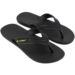 Klapki japonki męskie basenowe plażowe na lato czarne