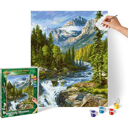 Schipper 609130883 Malowanie według numerów Rocky Mountains obrazy