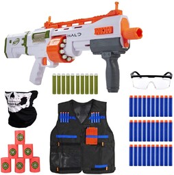 Zestaw Pistolet Nerf Halo Bulldog SG E9271+ kamizelka