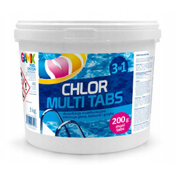 Chlor Tabletki Multifunkcyjne Chemia Do Basenu 3w1 3kg