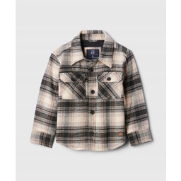 Gap Dziecięca kurtka z flanelowej koszuli kolorowy