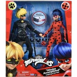 PLAYMATES TOYS Zestaw figurek Miraculous Biedronka i Czarny
