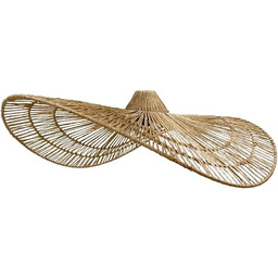 Lumisky Marbella naturalny jutowy klosz dzienny H14cm styl