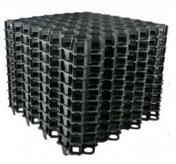 Kratka trawnikowo drogowa Parking 493x493x40mm geokrata