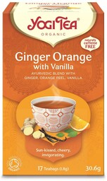 Herbata imbirowo-pomarańczowa z wanilią GINGER ORANGE WITH VANILLA,
