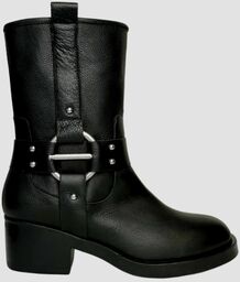 KARL LAGERFELD Czarne botki Brooklyn