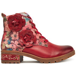 Trzewiki Laura Vita Cocrailo 47 Czerwony