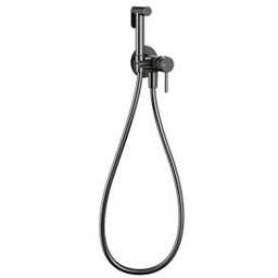 KFA Bateria bidetowa podtynkowa MOZA gun metal grey