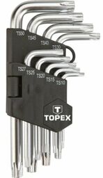 TOPEX Zestaw kluczy torx 35D950 (9 elementów)