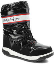 Tommy Hilfiger Czarne Śniegowce Damskie Buty