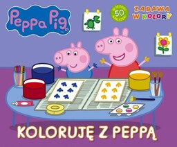 Świnka Peppa Zabawa w kolory 1 Koloruję