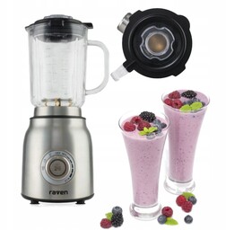 Blender kielichowy Raven EBK007X do koktajli smoothie kruszenia