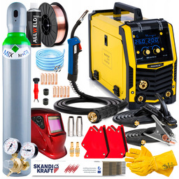 Spawarka Inwertorowa Inwerter Magnum Mig 212 Alu Cu