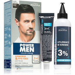 Joanna Power Men Color Cream Farba 02 Dark