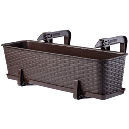 Doniczka rattanowa z podstawką Frette 60 cm +
