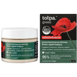 TOŁPA Green Odmładzanie Krem przeciwzmarszczkowy ujędrniający na noc
