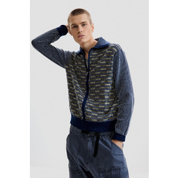Desigual Sweter retro na zamek