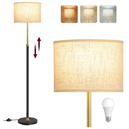 Lampa podłogowa VASAGLE LFL002B02, E27, 30 30 140-170
