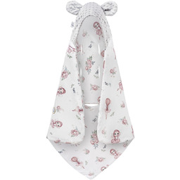 Bambusowy Kocyk do fotelika samochodowego Wróżki 90x90 cm