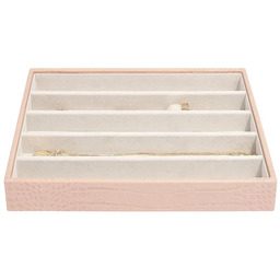 Stackers Organizer na łańcuszki (różowy) Croc Classic