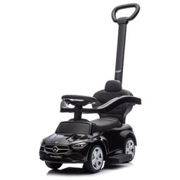 MILLY MALLY Jeździk Mercedes Benz C-Class Czarny rączka