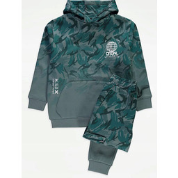 George_164-170_DRES__ bawełniany dresik _nowy moro_ kamuflaż