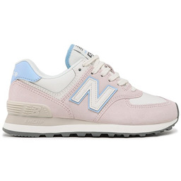 Sneakersy New Balance WL574QC Różowy