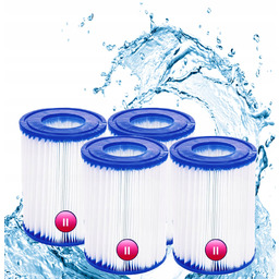 4x Filtr Do Basenu Pompy Wkład Filtracyjny 58094