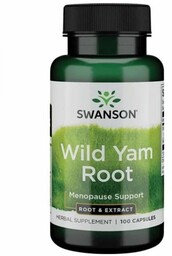 SWANSON Wild Yam Root 500 mg (100 kaps.)