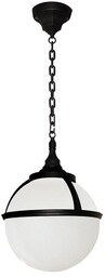 Elstead Lighting Lampa wisząca zewnętrzna Glenbeigh GLENBEIGH-CHAIN czarno-biała