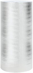 vidaXL Srebrny Folia aluminiowa 1 x 15 m