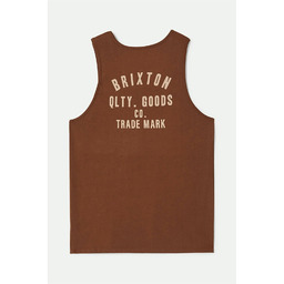 podkoszulka BRIXTON - Woodburn Tank Top Pinecone Brown/Hazelnut