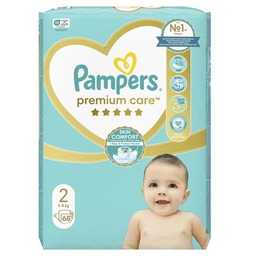 PAMPERS Pieluchy Premium Care 2 Mini (68 szt.)