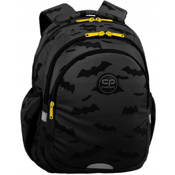 Plecak szkolny wielokomorowy Batman CoolPack czarny, odcienie szarości