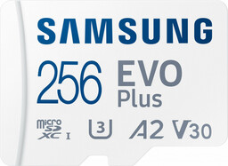 Karta Samsung EVO PLUS microSDXC 256GB 130MB/s A2