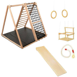 Mapiszon Drewniany Plac Zabaw Zebra Black Junior