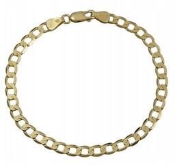 Bransoletka Złota Męska Pancerka 3,80 mm pr 585