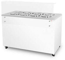 DYSTRYBUTOR DO LODÓW WITRYNA NA 8 OKRĄGŁYCH TUB