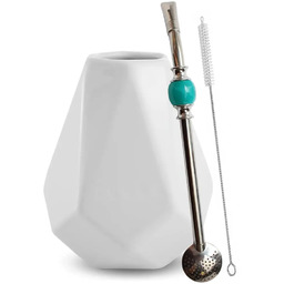 Zestaw Yerba Mate Tykwa Diament + Bombilla