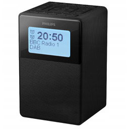 2X Radiobudzik Philips TAR5100/10 Czarny