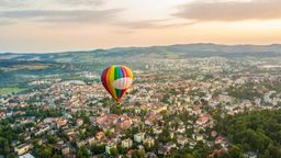 Skok spadochronowy z balonu - Karkonosze