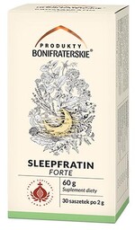 Produkty Bonifraterskie Sleepfratin Forte, 30 saszetek