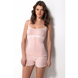 Damska bambusowa piżama LIA Różowy